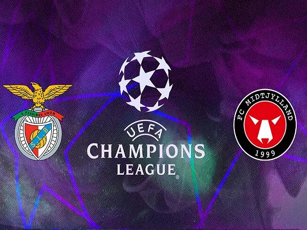 Tip kèo Benfica vs Midtjylland – 02h00 03/08, Champions League